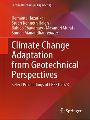 cover image of Climate Change Adaptation from Geotechnical Perspectives